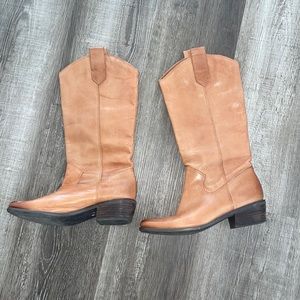 Franco Sarto tan boots!